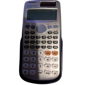 Casio fx115ES PLUS Scientific Calculator Blue Tested Working Condition 2 Way Pwr